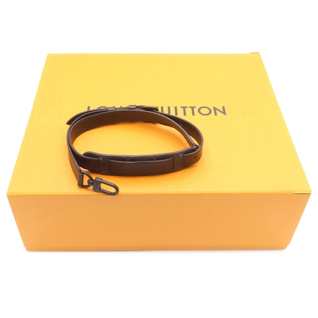 LOUIS VUITTON(ルイヴィトン) モノグラム エクリプス サックプラ ホリゾンタルジップ ショルダー ハンドバッグ 2WAY PVC レザー ブラック M45265 RFID レディース