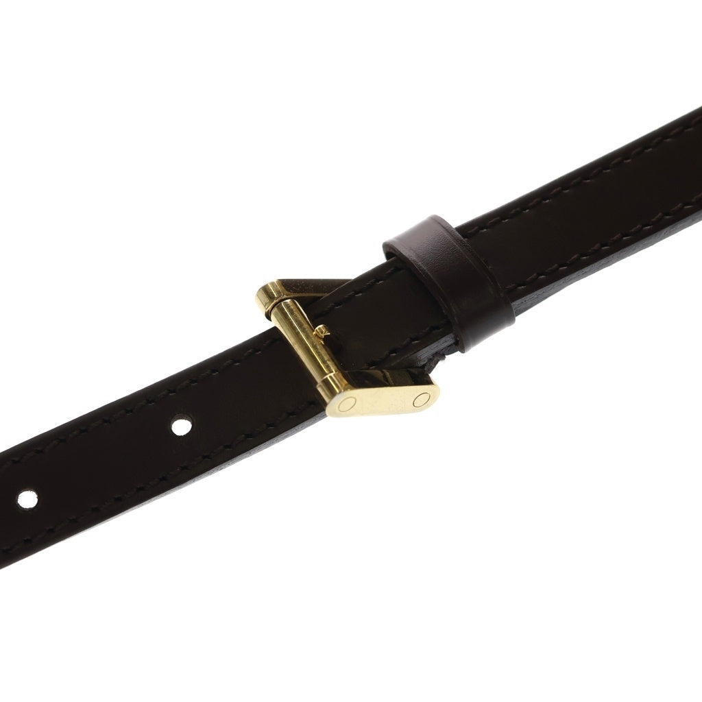 LOUIS VUITTON(ルイヴィトン) イパネマPM ダミエ PVC レザー ショルダーバッグ ブラウン レザー×PVC N51294 ゴールド金具 レディース