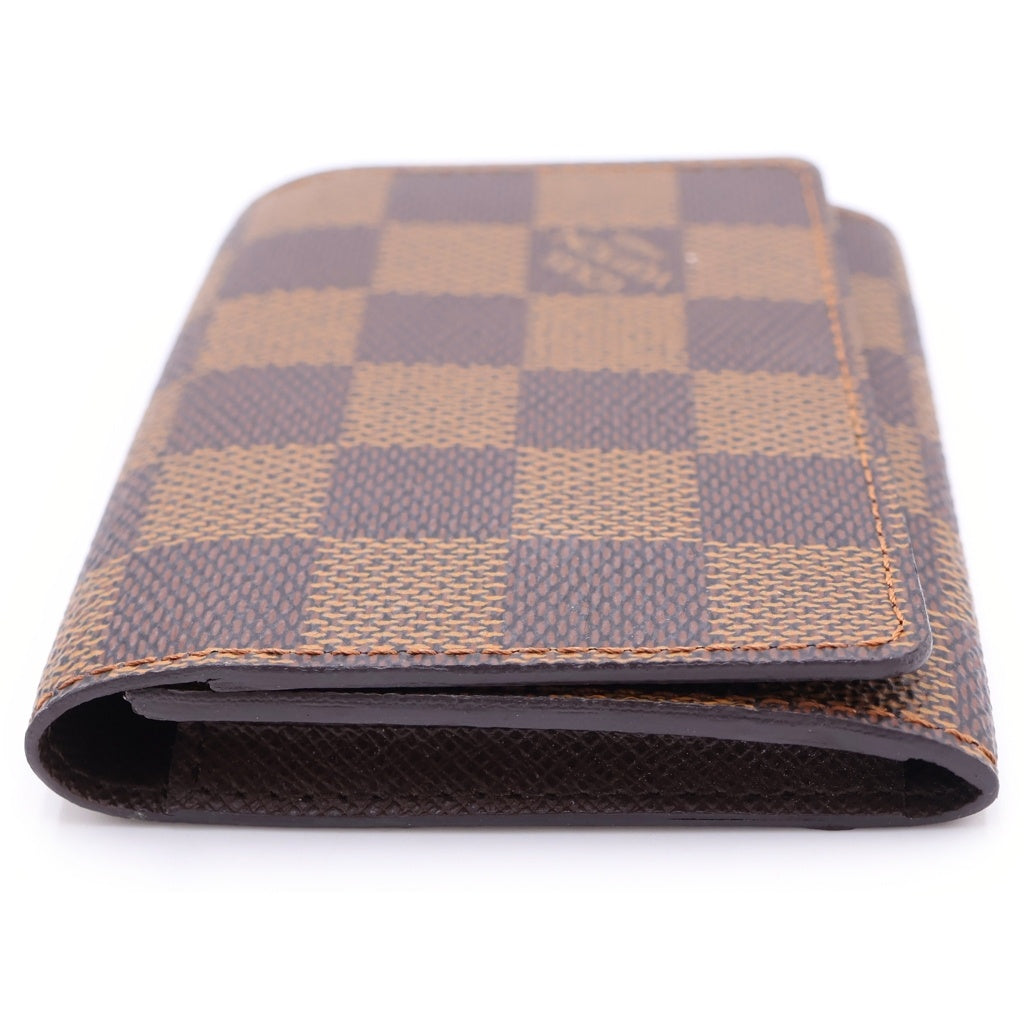 LOUIS VUITTON(ルイヴィトン) ダミエ アンヴェロップ カルト ドゥ ヴィジット PVC レザー 名刺入れ カードケース ブラウン N62920 レディース