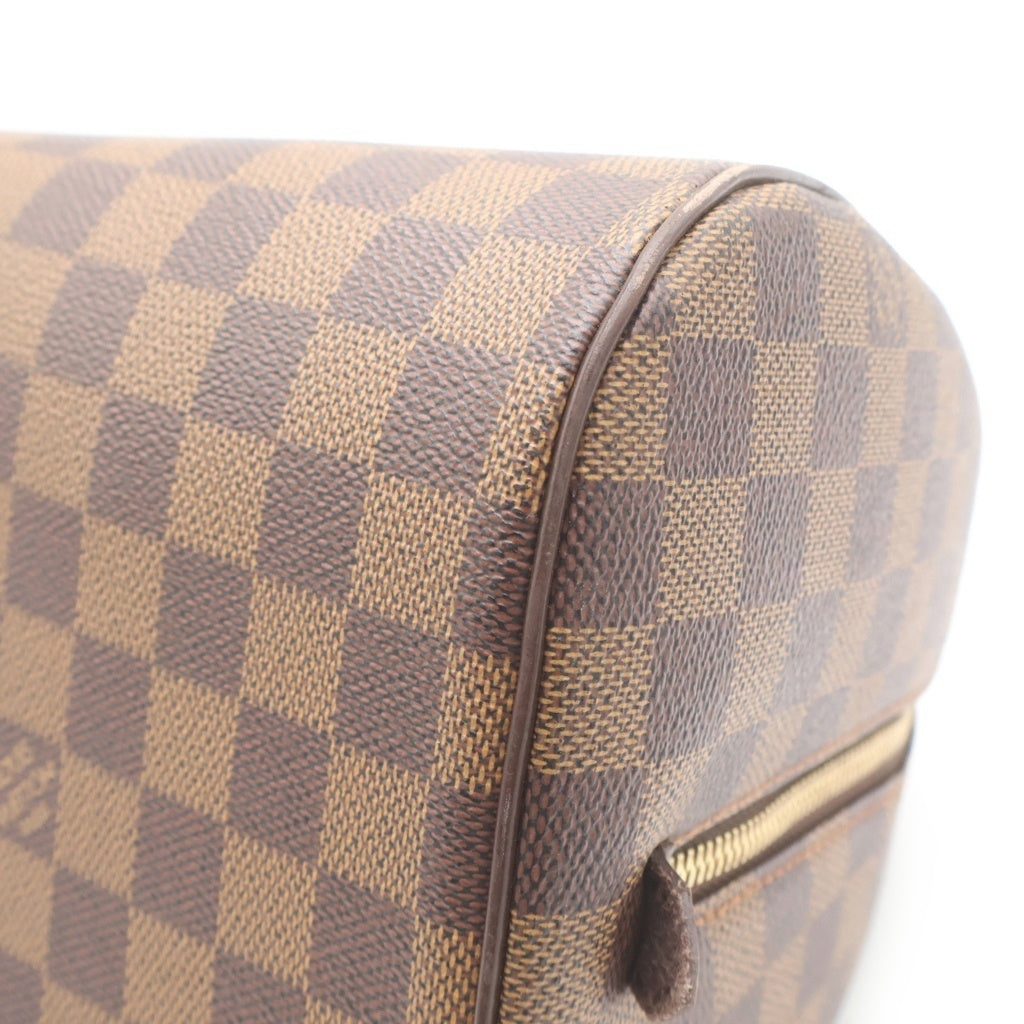 LOUIS VUITTON(ルイヴィトン) ダミエ リベラMM ハンドバッグ ブラウン PVC×レザー N41434 ゴールド金具 レディース