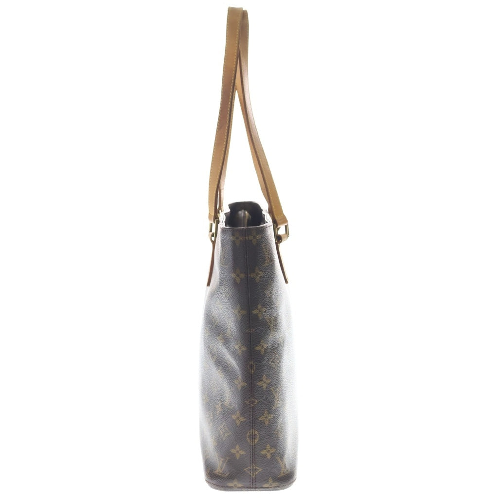 LOUIS VUITTON(ルイヴィトン) モノグラム ルコ トートバッグ ハンドバッグ ブラウン レザー×PVC M51155 ゴールド金具 レディース