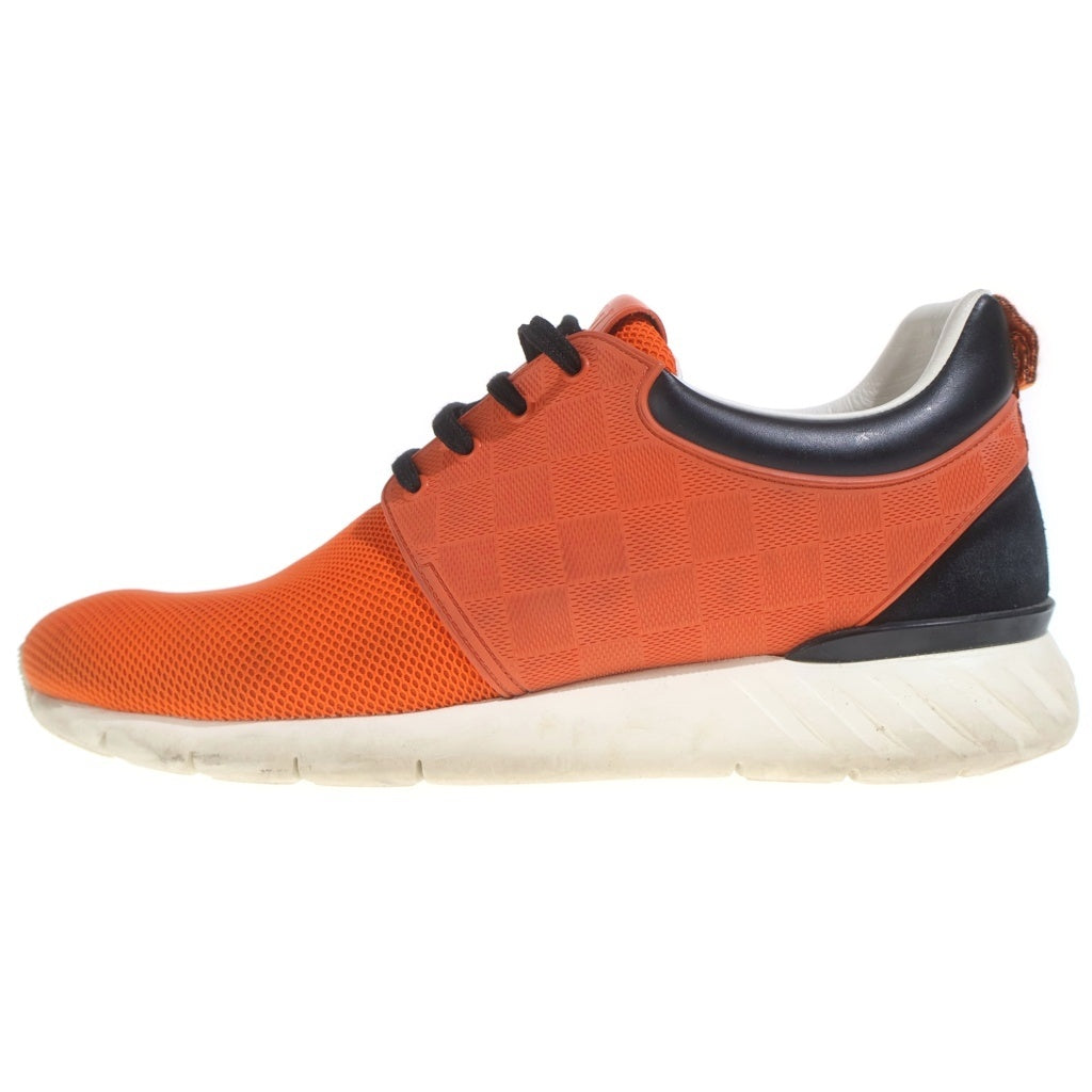 LOUIS VUITTON(ルイヴィトン) ダミエ ローカットスニーカー ランニング シューズ メッシュ オレンジ GO1116