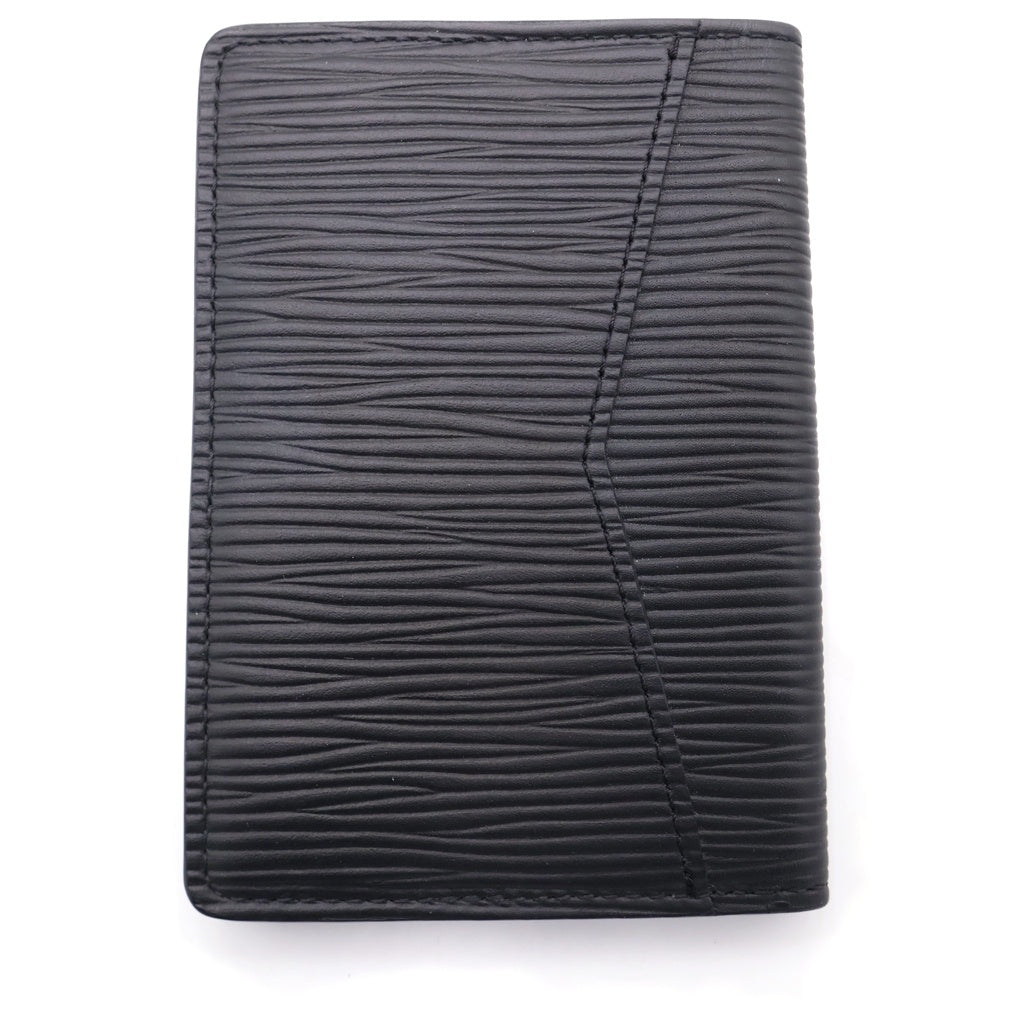 LOUIS VUITTON(ルイヴィトン) エピ オーガナイザー ドゥ ポッシュ パスケース カードケース ノワール レザー ブラック M60642 RFID