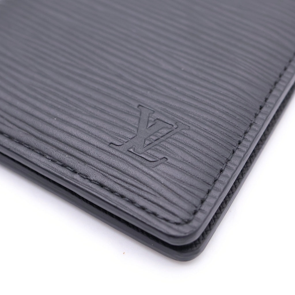 LOUIS VUITTON(ルイヴィトン) エピ オーガナイザー ドゥ ポッシュ パスケース カードケース ノワール レザー ブラック M60642 RFID