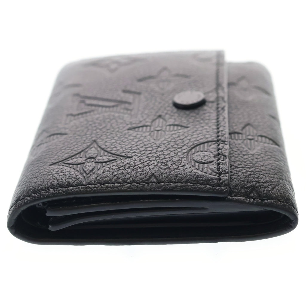 LOUIS VUITTON(ルイヴィトン) モノグラム シャドウ ヴィクター ウォレット レザー 三つ折り財布 コンパクトウォレット M12635 ノワール ブラック レディース