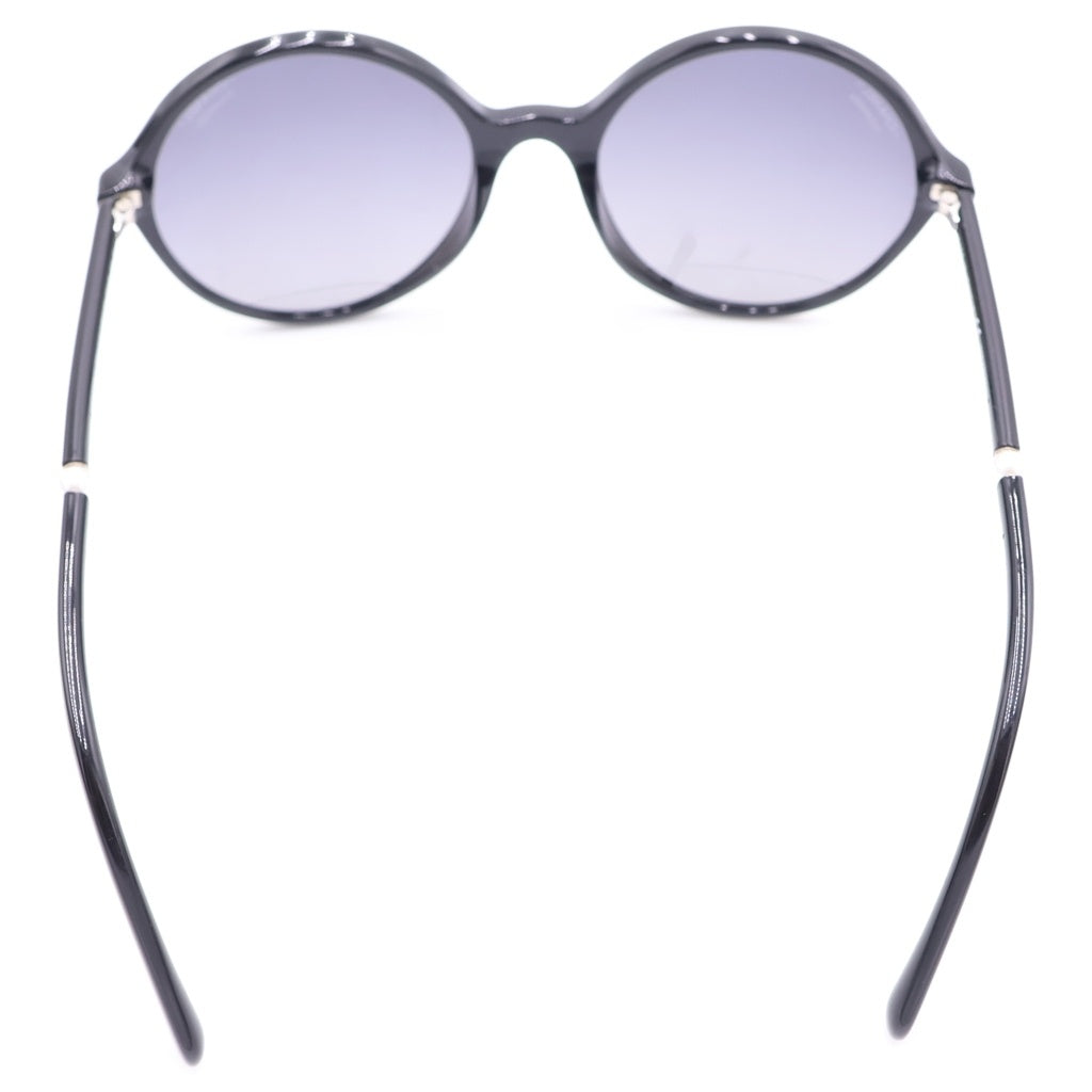 CHANEL(シャネル) フェイクパール ラウンドフレーム サングラス メガネ 眼鏡 アイウェア ブラック 5391-H-A c.501/S8 レディース