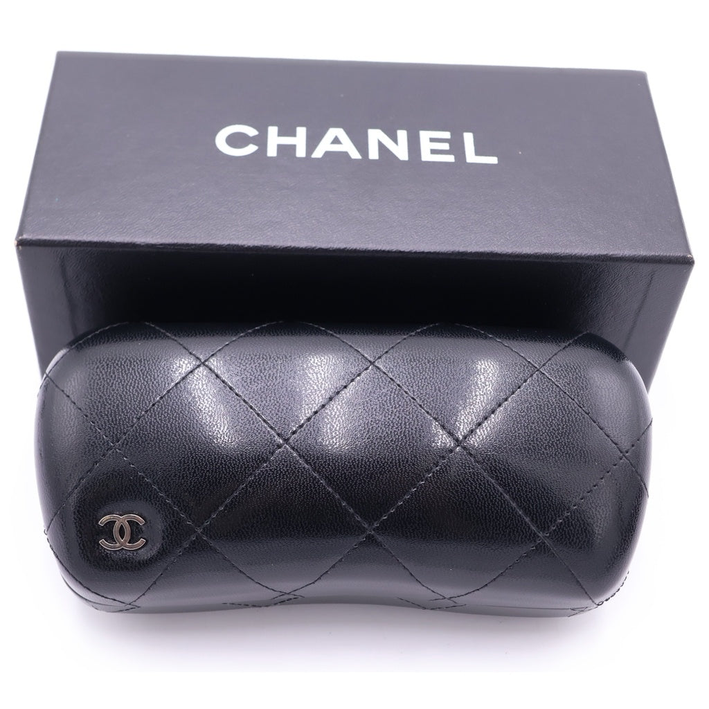 CHANEL(シャネル) フェイクパール ラウンドフレーム サングラス メガネ 眼鏡 アイウェア ブラック 5391-H-A c.501/S8 レディース