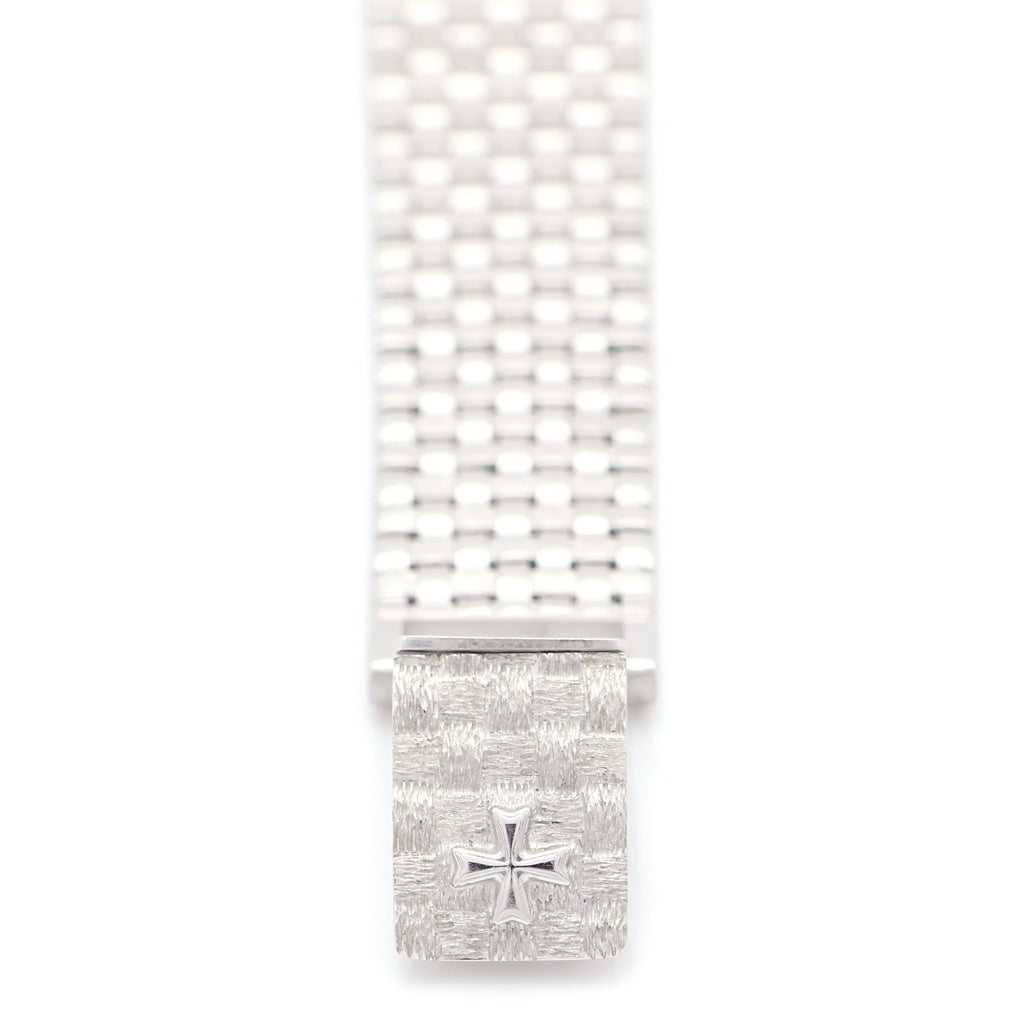 VACHERON CONSTANTIN(バシュロンコンスタンタン) メッシュドール 白文字盤 手巻き 腕時計 K18WG ホワイトゴールド 33093/206G レディース