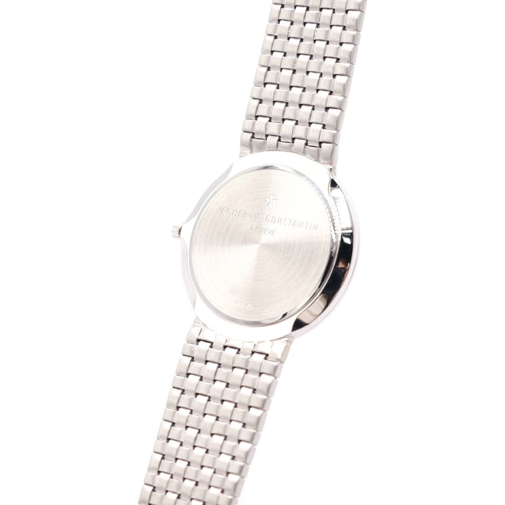 VACHERON CONSTANTIN(バシュロンコンスタンタン) メッシュドール 白文字盤 手巻き 腕時計 K18WG ホワイトゴールド 33093/206G レディース
