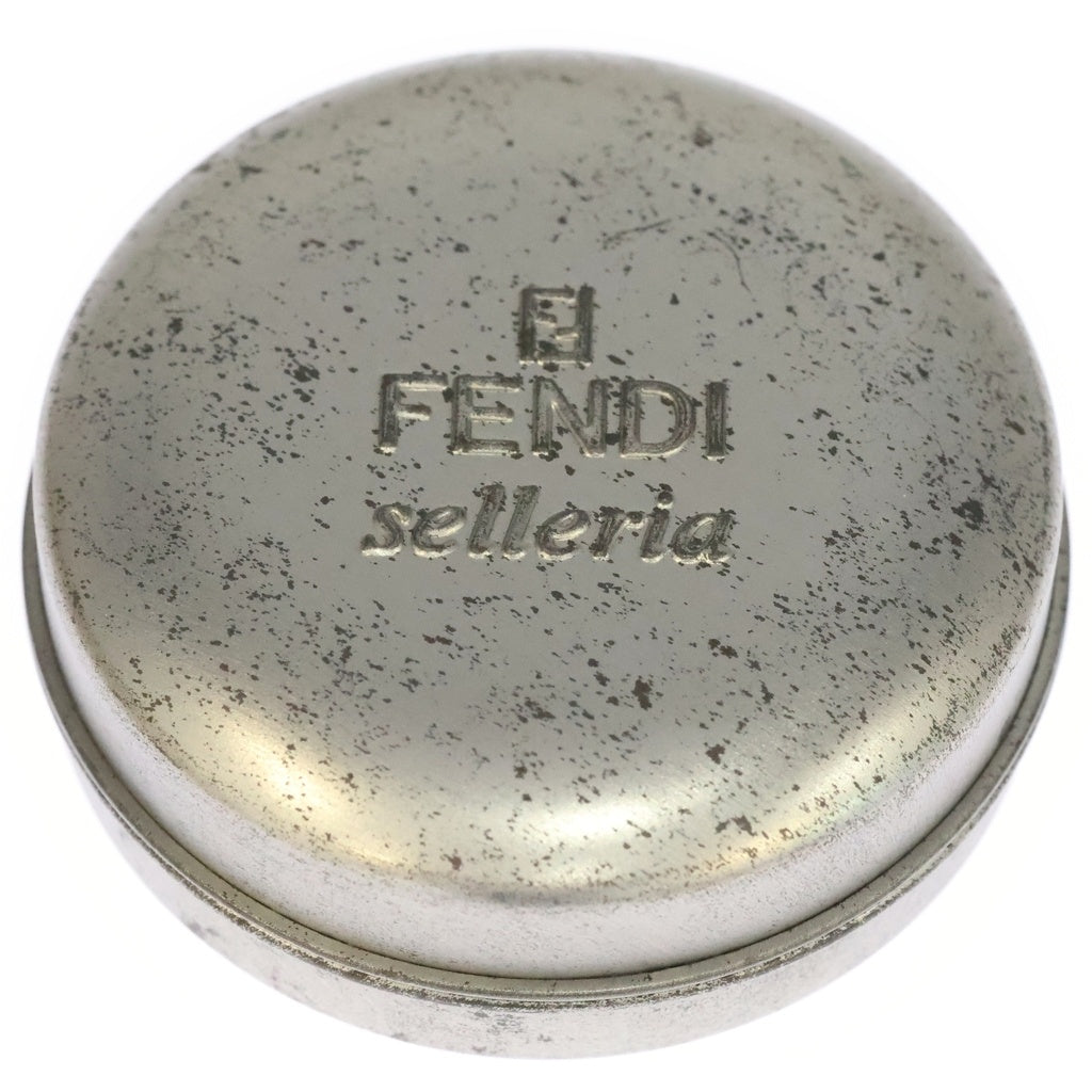 FENDI(フェンディ) セレリア ホースモチーフ レザーブレスレット ゴールド金具 ホワイト レディース
