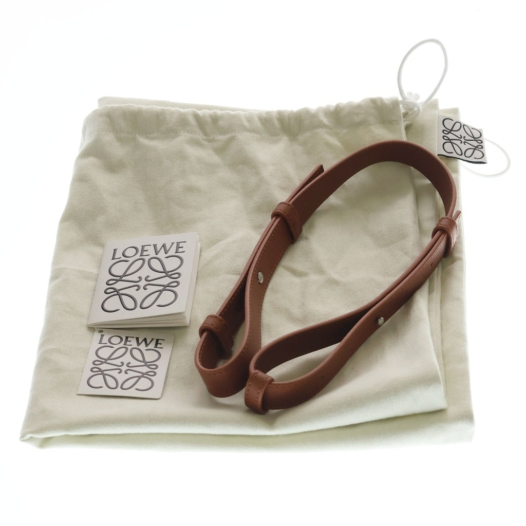 LOEWE(ロエベ) ハンモック フリップ クラシックカーフレザー 2WAY ハンドバッグ ショルダーバッグ A538HHBX07 ブラウン レディース