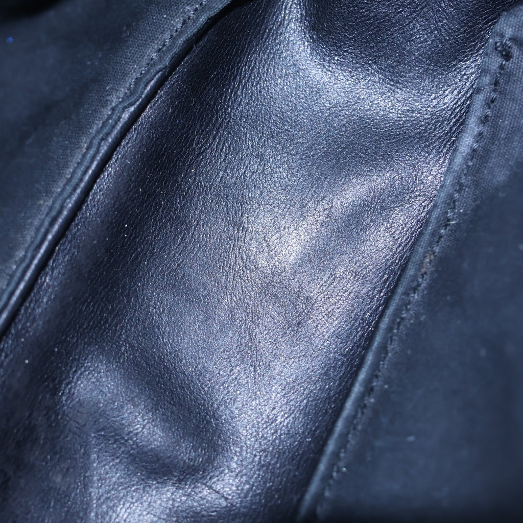 BOTTEGA VENETA(ボッテガヴェネタ) イントレチャート レザー ショルダーバッグ ブラック レディース