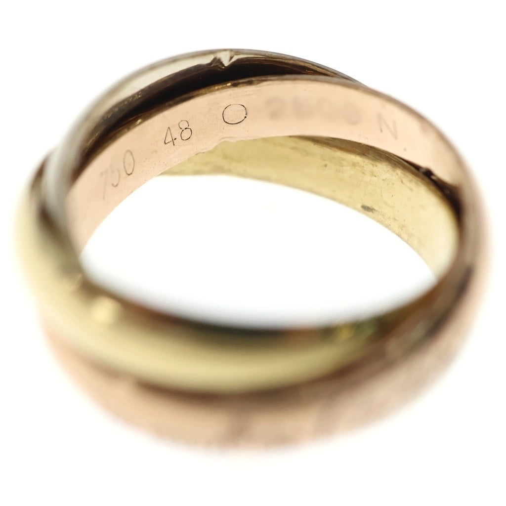 Cartier(カルティエ) トリニティリング 指輪 750YG/PG/WG イエローゴールド/ピンクゴールド/ホワイトゴールド レディース