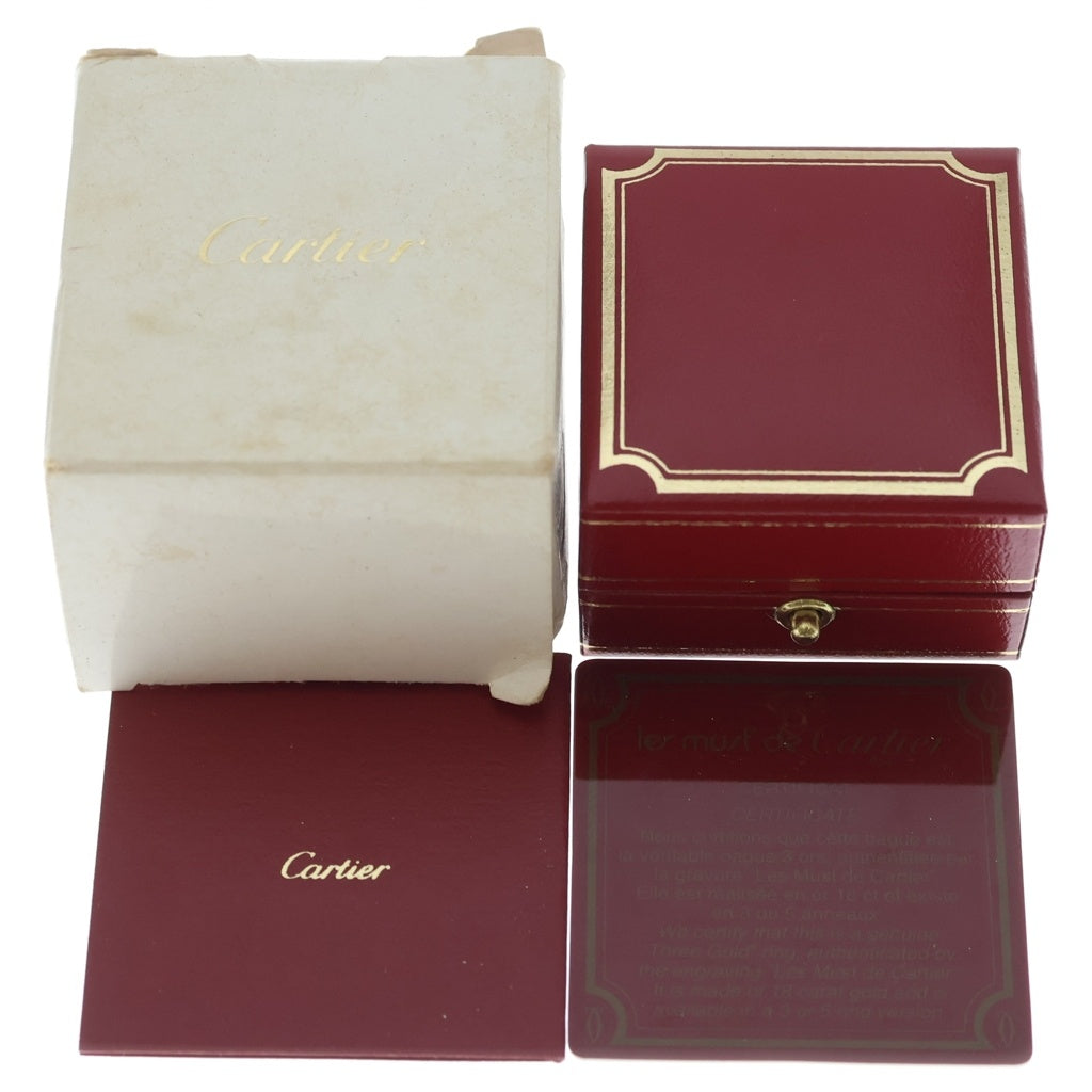 Cartier(カルティエ) トリニティリング 指輪 750YG/PG/WG イエローゴールド/ピンクゴールド/ホワイトゴールド レディース