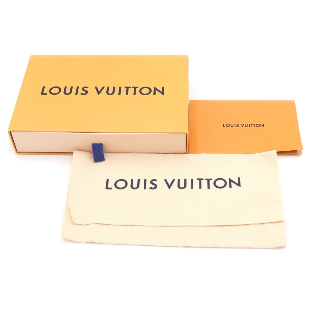 LOUIS VUITTON(ルイヴィトン) モノグラム・アンプラント ポルトフォイユ・クレア 二つ折り財布 コンパクトウォレット ベージュ クレーム レザー M80152 ゴールド金具