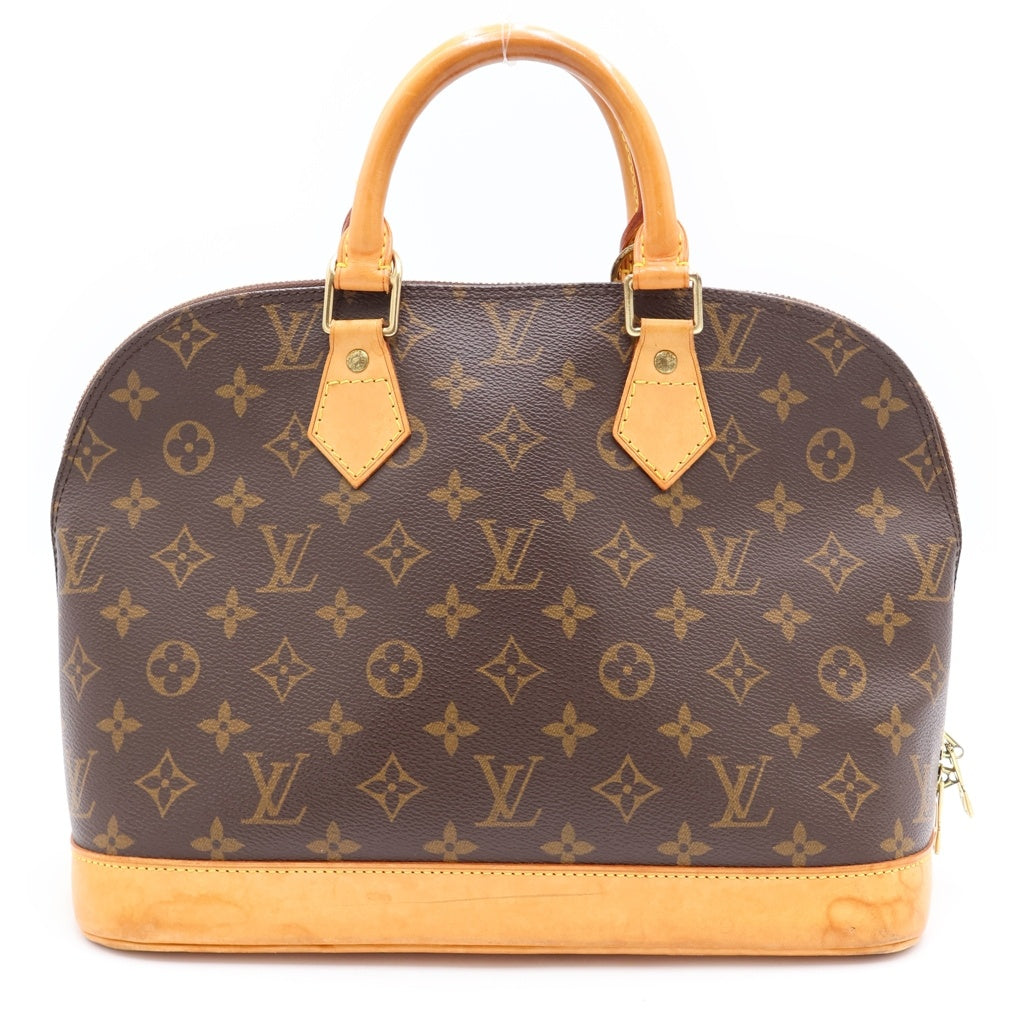 LOUIS VUITTON(ルイヴィトン) モノグラム アルマPM ハンドバッグ ブラウン PVC レザー M51130 レディース