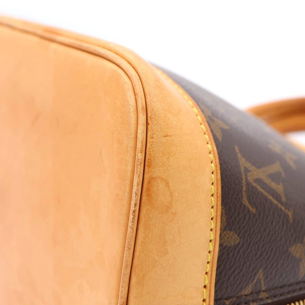 LOUIS VUITTON(ルイヴィトン) モノグラム アルマPM ハンドバッグ ブラウン PVC レザー M51130 レディース