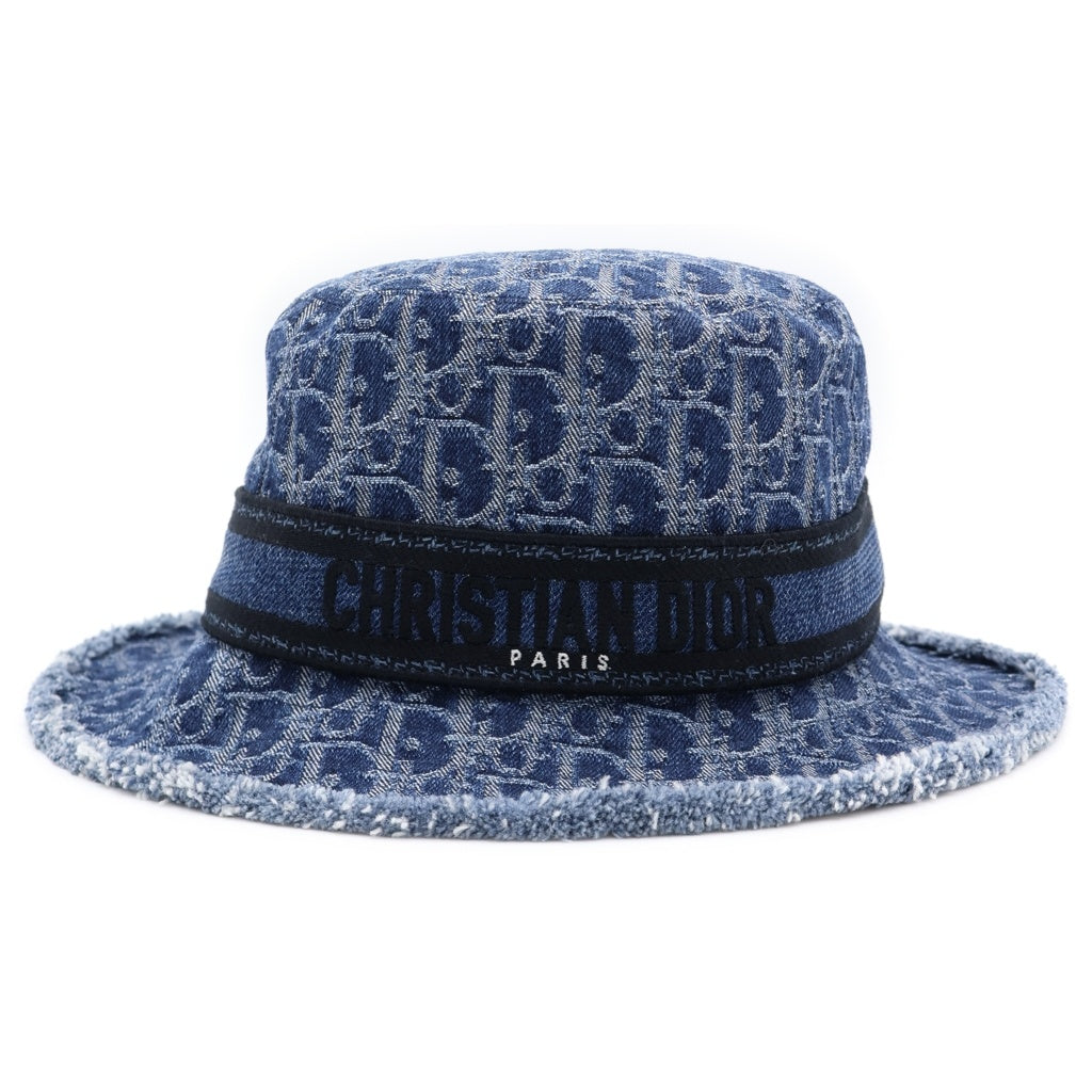 Christian Dior(クリスチャンディオール) D-BOBBY Bucket Hat ディーボビーバケットハット ブルー CPB06134EDOB レディース