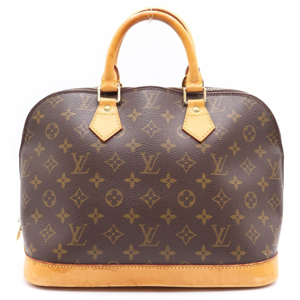 LOUIS VUITTON(ルイヴィトン) モノグラム アルマ PVC レザー ハンドバッグ ブラウン M51130 レディース