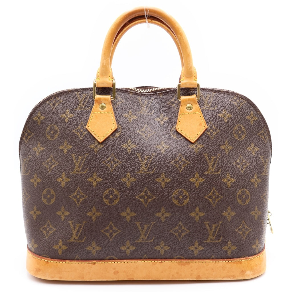 LOUIS VUITTON(ルイヴィトン) モノグラム アルマ PVC レザー ハンドバッグ ブラウン M51130 レディース