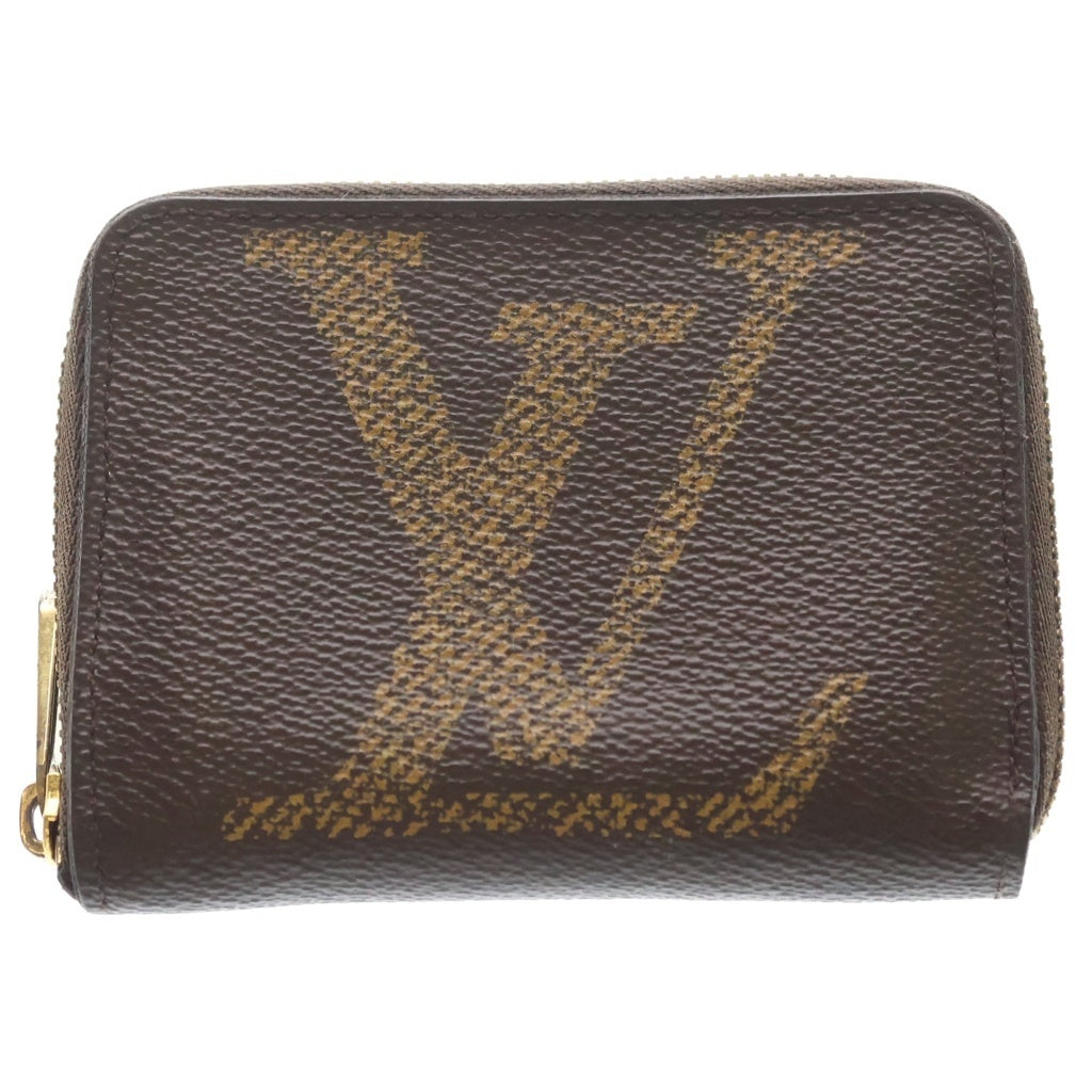 LOUIS VUITTON(ルイヴィトン) モノグラム ジャイアント ジッピーコインパース 小銭入れ コンパクトウォレット 財布 ブラウン PVC レザー M69354 RFID レディース