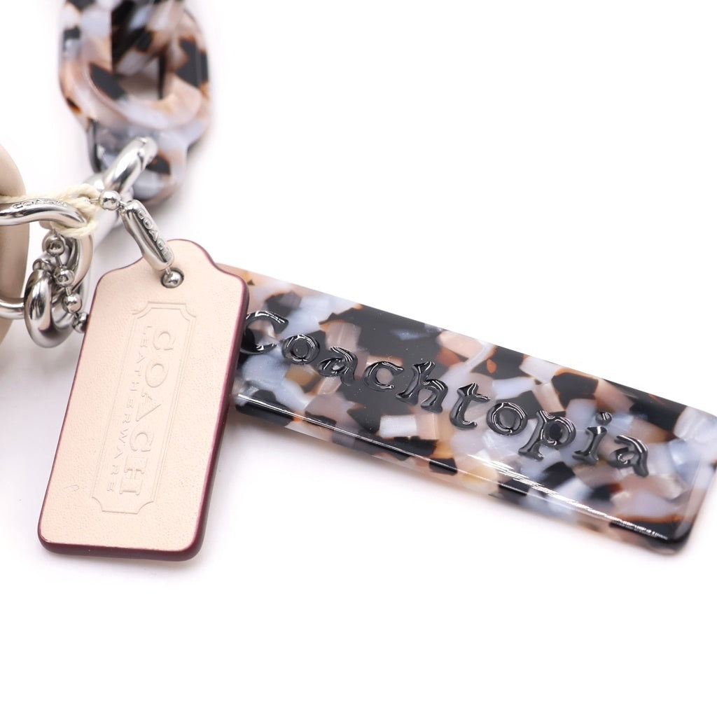 COACH(コーチ) ウェイビー ディンキーバッグ ショルダーバッグ ベージュ レザー シルバー金具 レディース