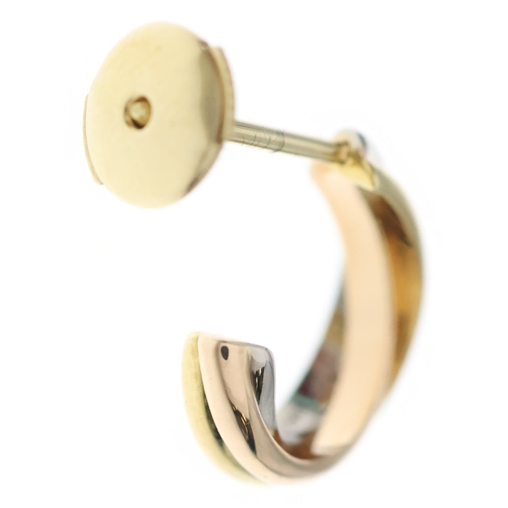Cartier(カルティエ) トリニティ ピアス イエローゴールド×ピンクゴールド×ホワイトゴールド Au750YG/PG/WG 3.6g B830154 レディース