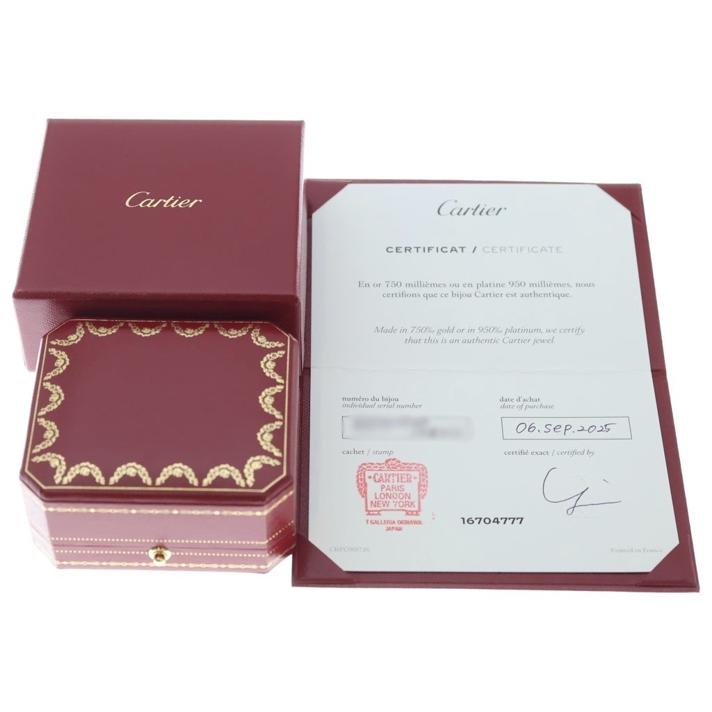 Cartier(カルティエ) トリニティ ピアス イエローゴールド×ピンクゴールド×ホワイトゴールド Au750YG/PG/WG 3.6g B830154 レディース