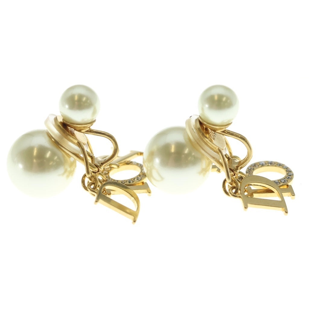 Christian Dior(クリスチャンディオール) トライバル フェイクパールイヤリング ゴールド GP E2382WOMCY_D12P レディース