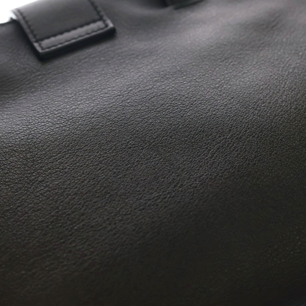 SAINT LAURENT PARIS(サンローランパリ) ベビー ダウンタウン カバス 2WAYハンドバッグ ショルダーバッグ ブラック レザー×型押しクロコ 436834 ブラック金具 レディース