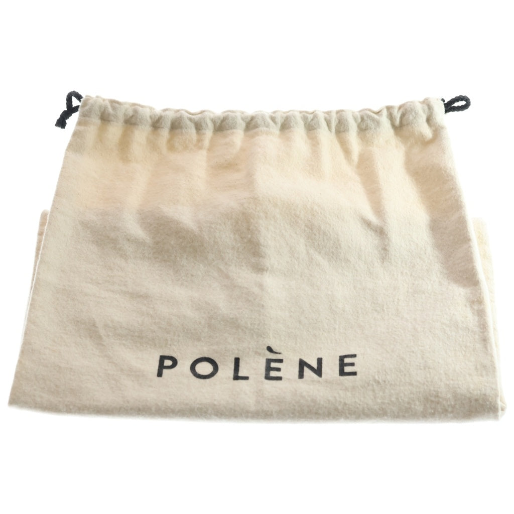 Polene(ポレーヌ) ヌメロ ユイット ハンド ショルダーバッグ レザー ゴールド金具 ブラウン レディース