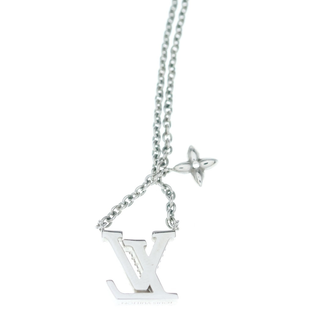LOUIS VUITTON(ルイヴィトン) LV アイコニック ネックレス ラインストーン SV925 シルバー M02751 レディース