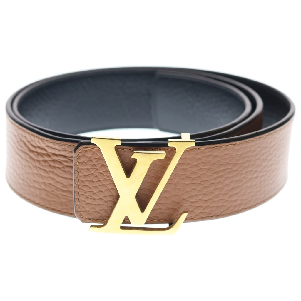 LOUIS VUITTON(ルイヴィトン) サンチュール LVイニシャル ベルト ブラウントリヨン レザー ブラウン M9151