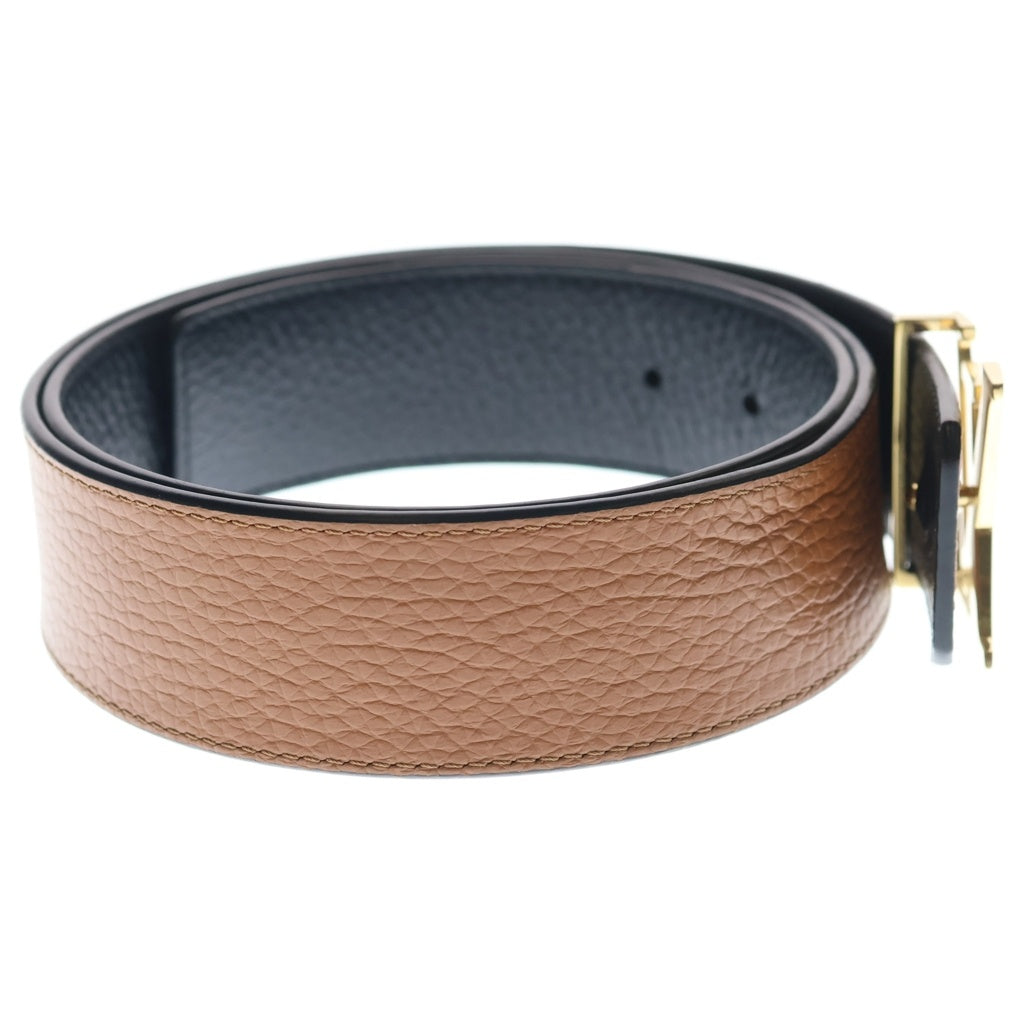 LOUIS VUITTON(ルイヴィトン) サンチュール LVイニシャル ベルト ブラウントリヨン レザー ブラウン M9151