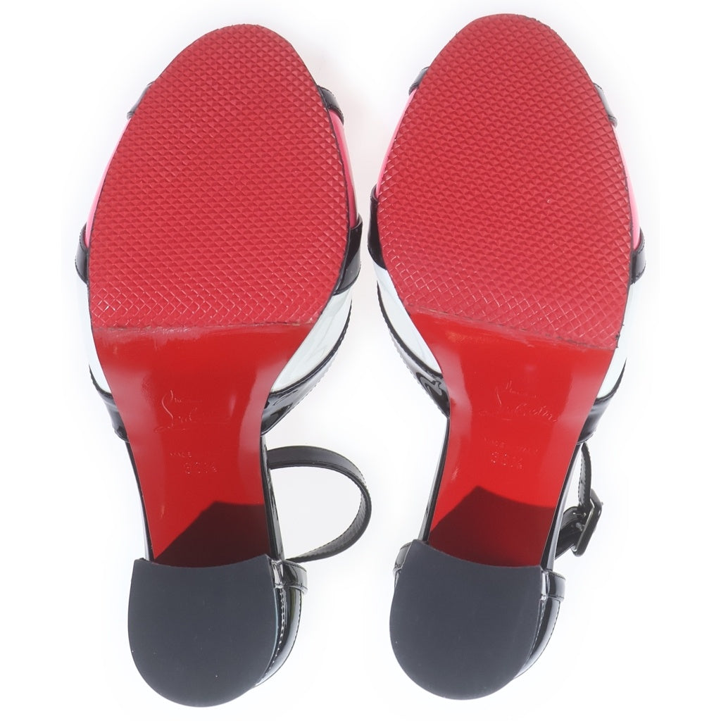 CHRISTIAN LOUBOUTIN(クリスチャンルブタン) MONDIRI 100 モンディーリ パテントレザー パンプス シューズ マルチカラー 3200325 レディース