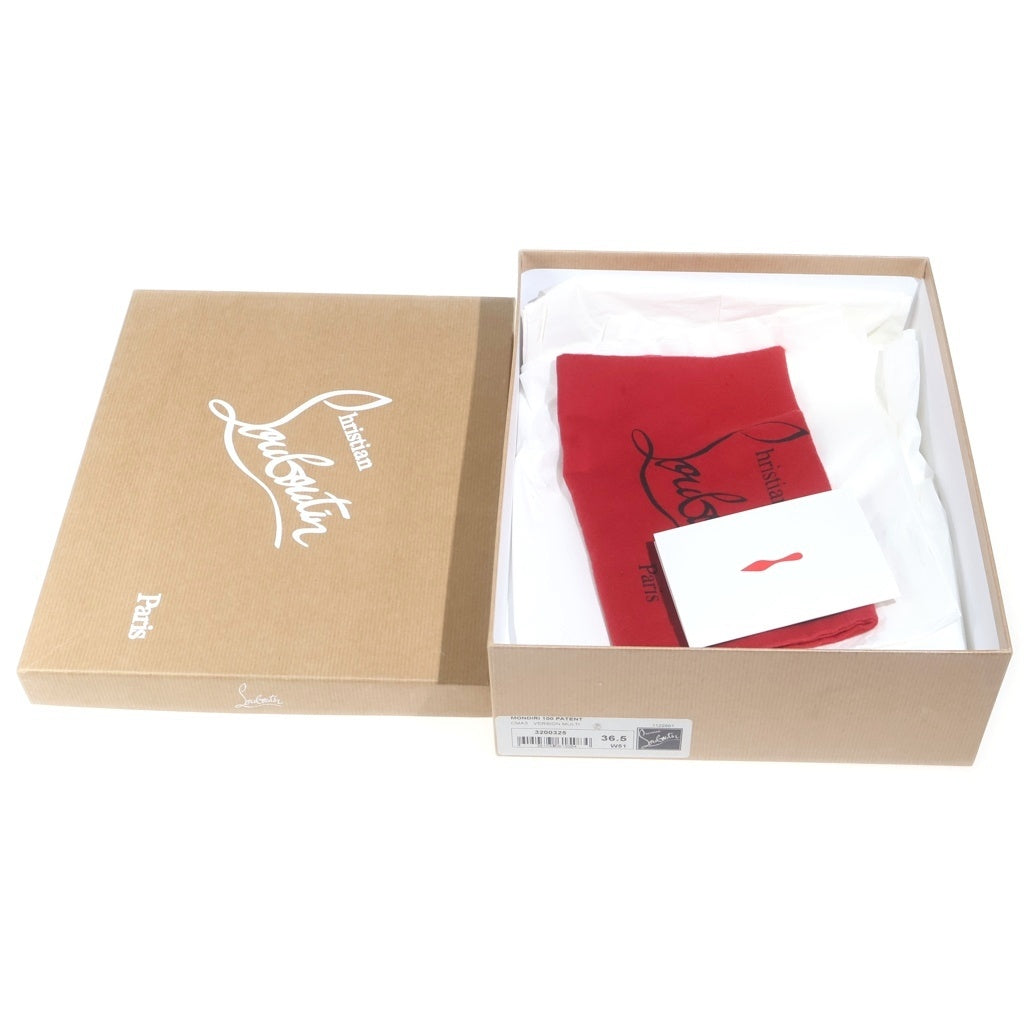 CHRISTIAN LOUBOUTIN(クリスチャンルブタン) MONDIRI 100 モンディーリ パテントレザー パンプス シューズ マルチカラー 3200325 レディース