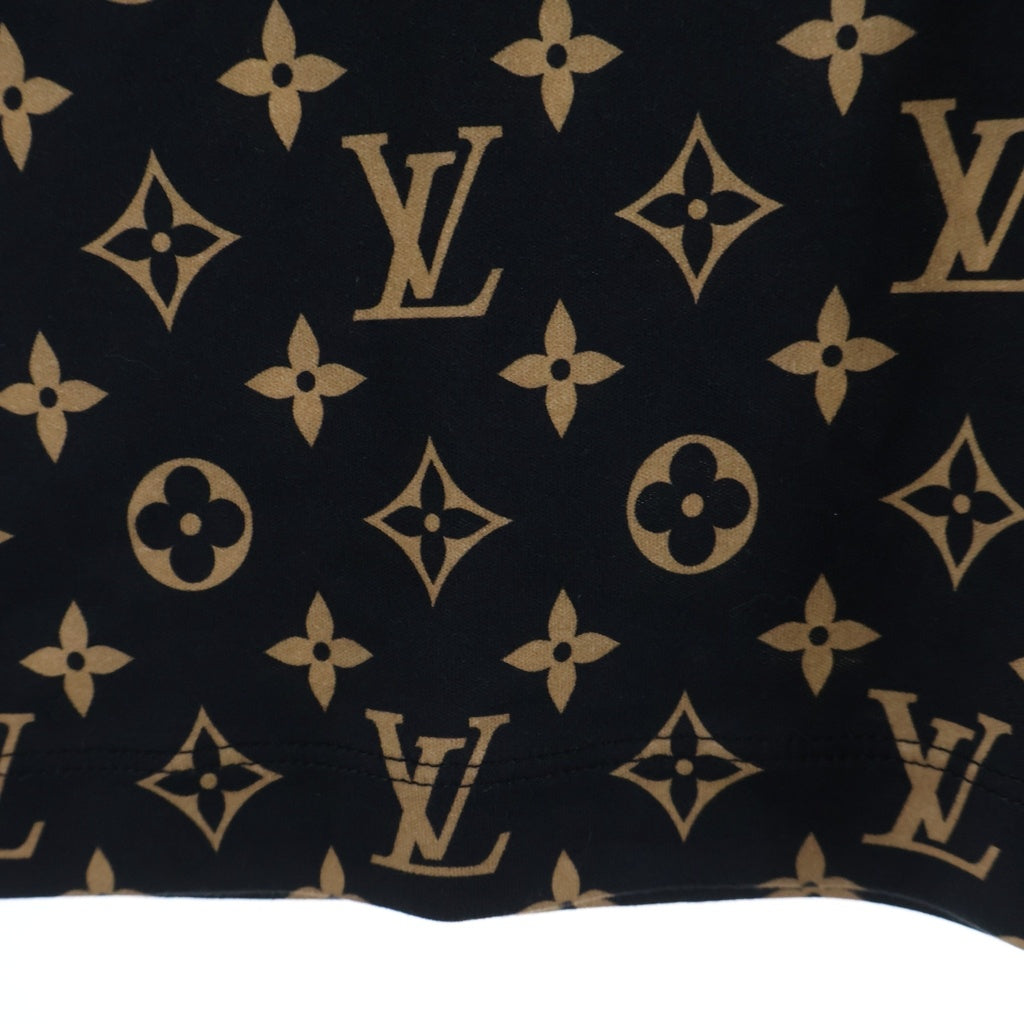LOUIS VUITTON(ルイヴィトン) 21AW モノグラム チェーン 半袖Tシャツ レディース ネイビー #M RW212W GR5 FLTS25