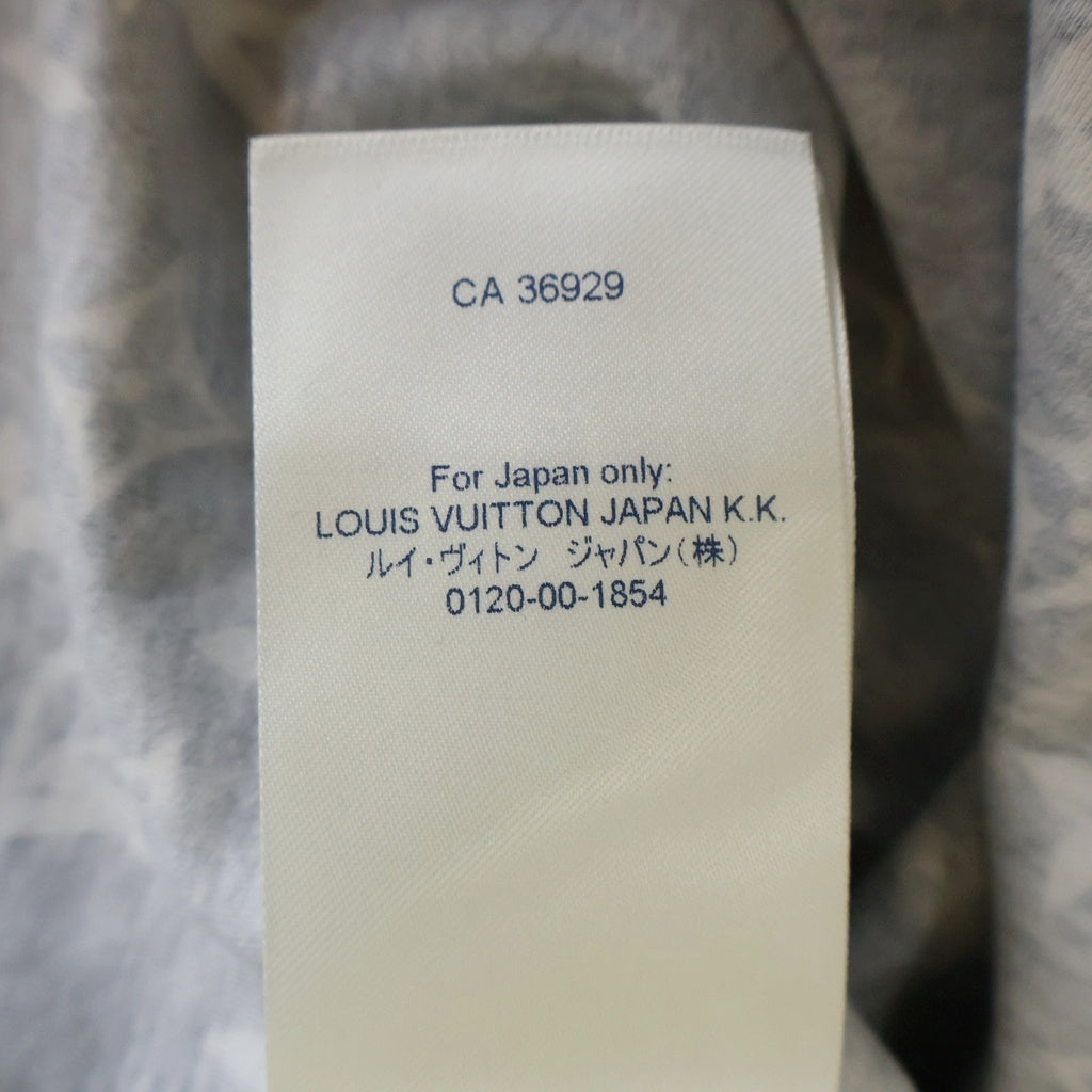LOUIS VUITTON(ルイヴィトン) 21AW モノグラム チェーン 半袖Tシャツ レディース ネイビー #M RW212W GR5 FLTS25
