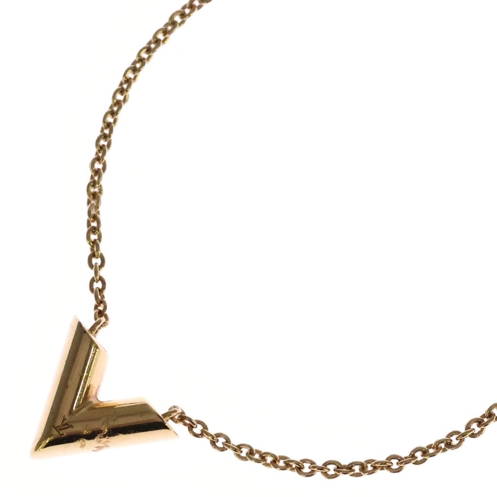 LOUIS VUITTON(ルイヴィトン) エセンシャルV ネックレス ゴールド M61083 レディース