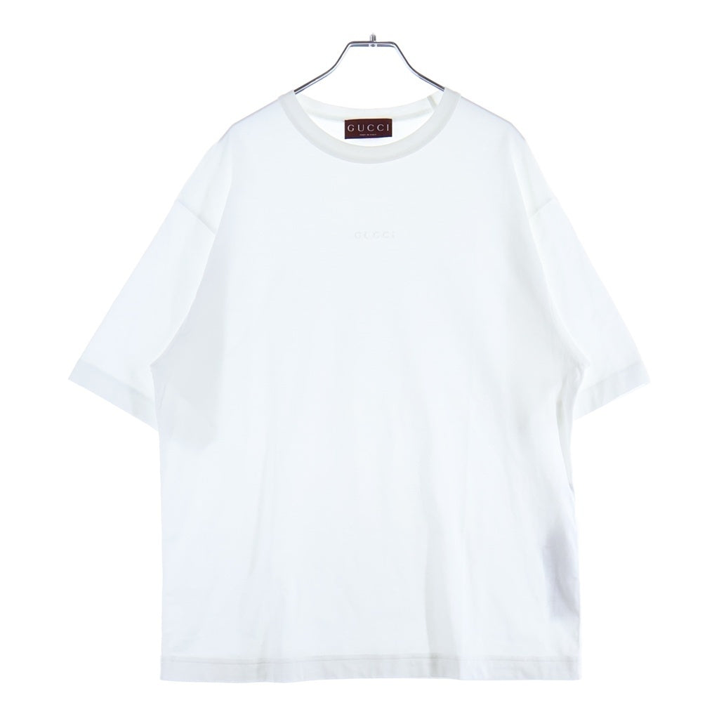GUCCI(グッチ) ■ロゴ入りTシャツ ホワイト