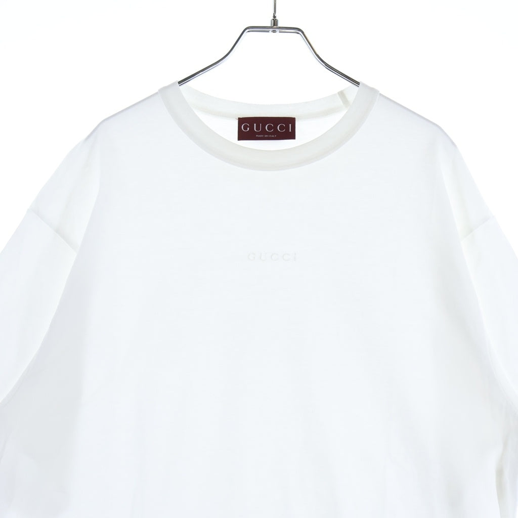 GUCCI(グッチ) ■ロゴ入りTシャツ ホワイト