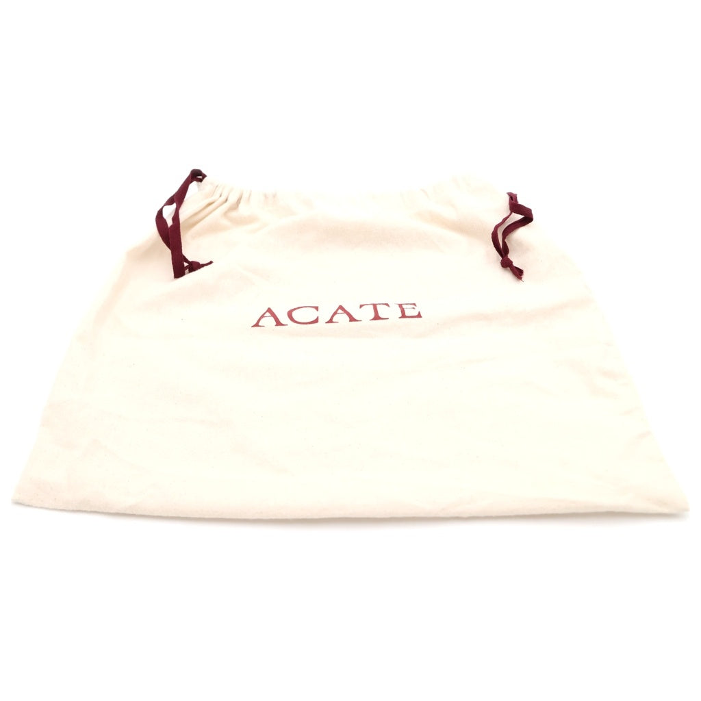 ACATE(アカーテ) ヌーヴォ 2WAYバッグ クラッチ レザー ベージュ