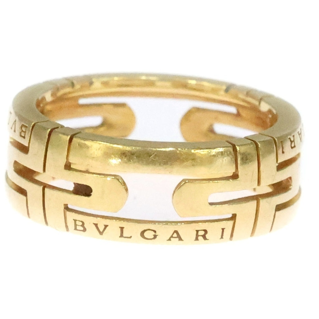 BVLGARI(ブルガリ) パレンテシ オープンワーク リング イエローゴールド Au750YG #59