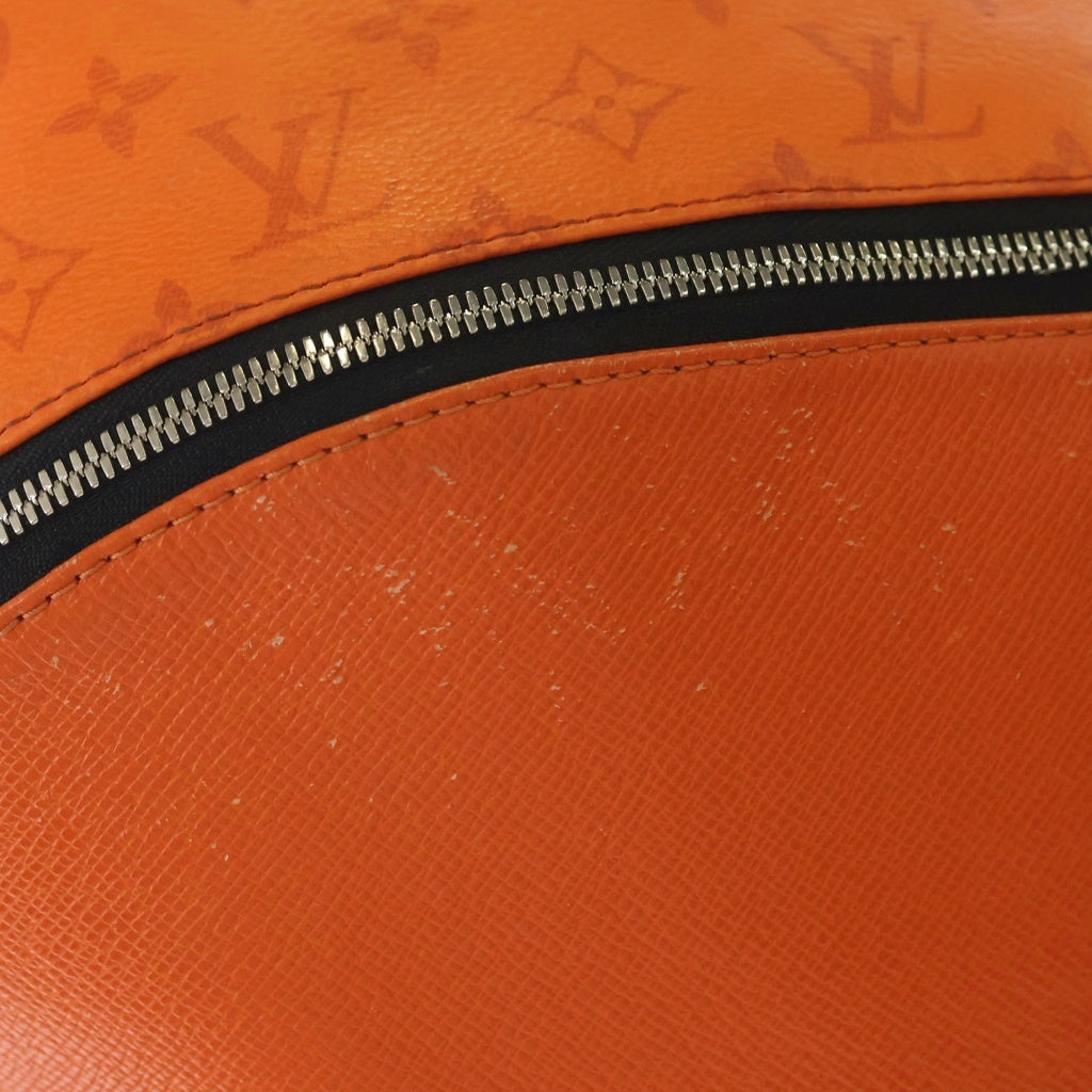LOUIS VUITTON(ルイヴィトン) タイガラマ ディスカバリー バックパック PM レザー リュックサック ボルケーノオレンジ M30410 レディース