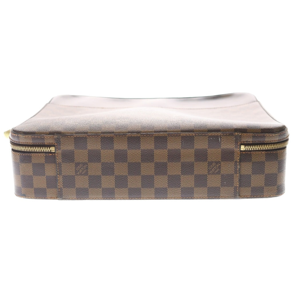 LOUIS VUITTON(ルイヴィトン) ダミエ ポルト オルディナトゥール サバナ PVC レザー ビジネスバッグ ハンドバッグ N53355