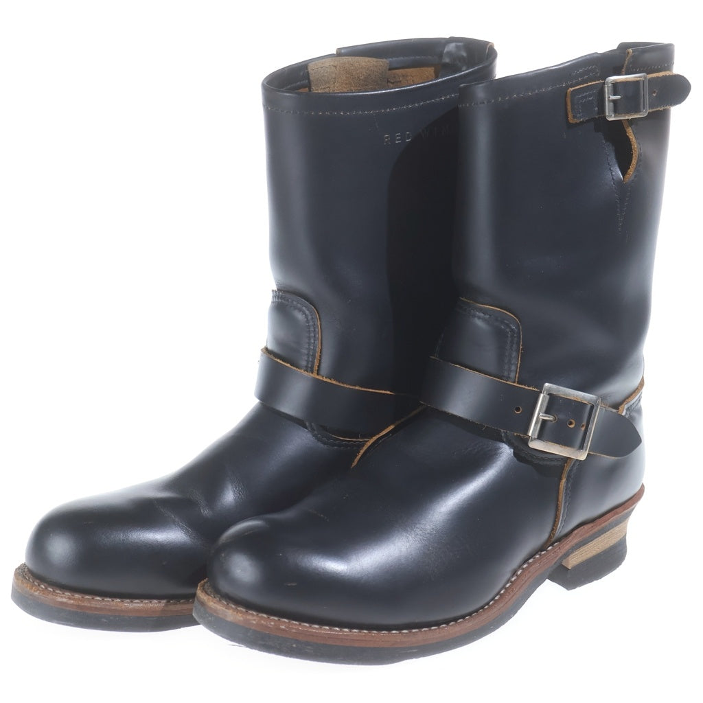 RED WING(レッド ウイング) Engineer Boots エンジニア ブーツ クロンダイク レザー #10D ブラック 9268