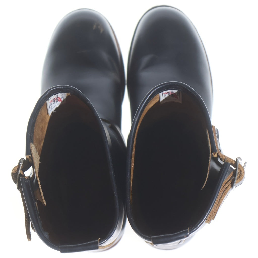 RED WING(レッド ウイング) Engineer Boots エンジニア ブーツ クロンダイク レザー #10D ブラック 9268