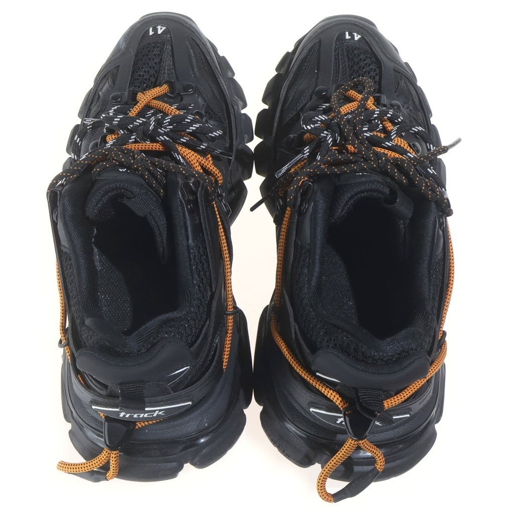 BALENCIAGA(バレンシアガ) TRACK トラック レースアップ レザー ローカットスニーカー #41 ブラック 800592