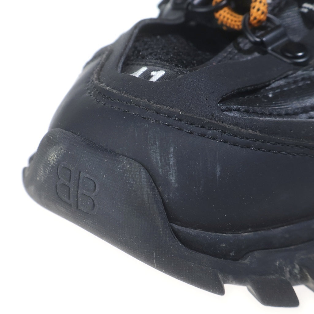 BALENCIAGA(バレンシアガ) TRACK トラック レースアップ レザー ローカットスニーカー #41 ブラック 800592