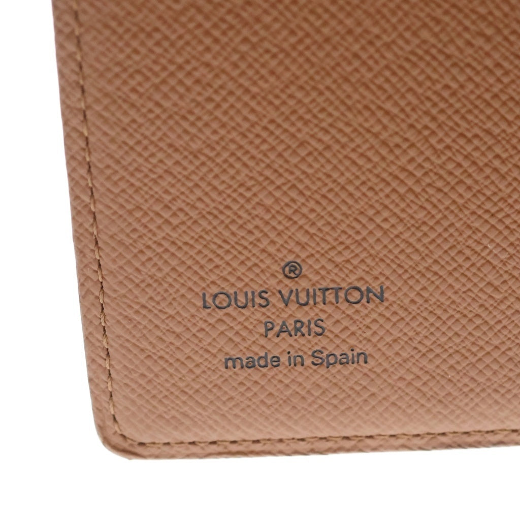 LOUIS VUITTON(ルイヴィトン) モノグラム ポシェット・フォトケース 手帳カバー ブックカバー ノートカバー ブラウン PVCレザー M58817 レディース